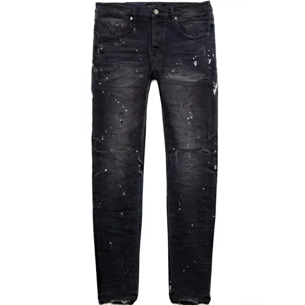 Purple brand reflective paint repair denim - DENIM