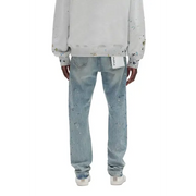 Purple brand sequin paint denim - DENIM