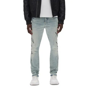 Purple brand skinny double script denim - 30W/32L / LT.BLUE - DENIM