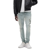 Purple brand skinny double script denim - DENIM