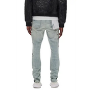 Purple brand skinny double script denim - DENIM