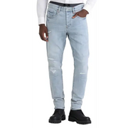 Purple brand skinny kivu repair denim - 30W/32L / LT.BLUE - DENIM