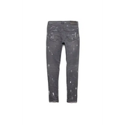 Purple dapple vintage rip denim - DENIM