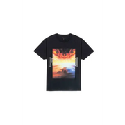 purple fire in the sky t-shirt - XS / CHARCOAL - T-SHIRT