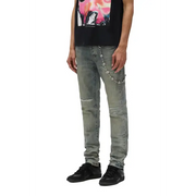 Purple Light Blue Vintage repair Denim - DENIM