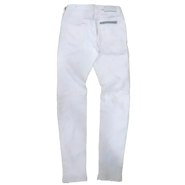 Purple light destroyed denim - DENIM