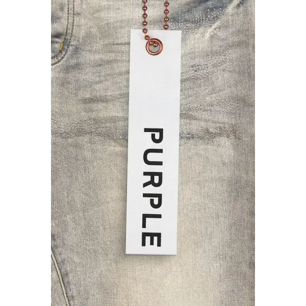 Purple superlight oil repair denim - DENIM