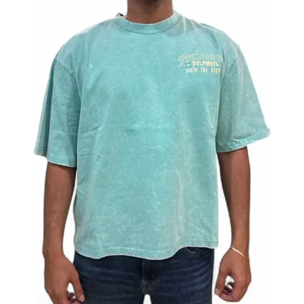 Rebel denim fearlessness t-shirt - T-SHIRT