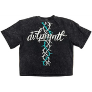 Rebel denim graphic t-shirt - T-SHIRT