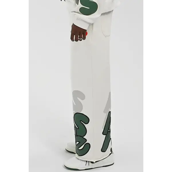 Red Letters scattered sweatpant - SWEAT PANT