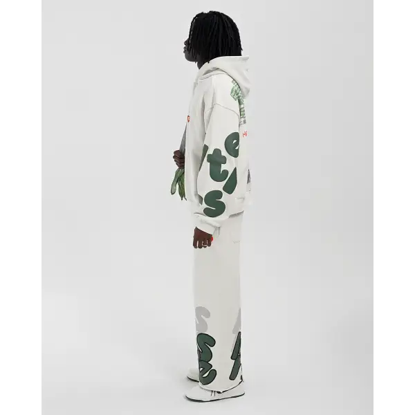 Red Letters scattered sweatpant - SWEAT PANT