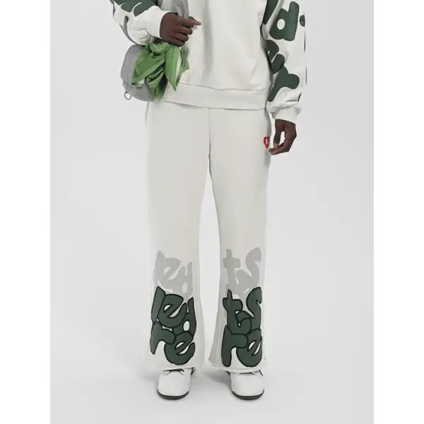 Red Letters scattered sweatpant - SWEAT PANT