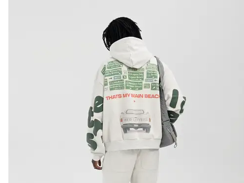 Red Letters scattered sweatpant - SWEAT PANT