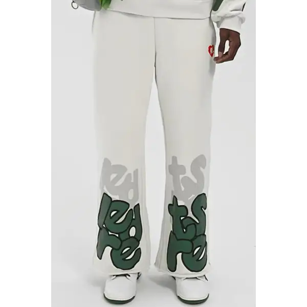 Red Letters scattered sweatpant - SWEAT PANT