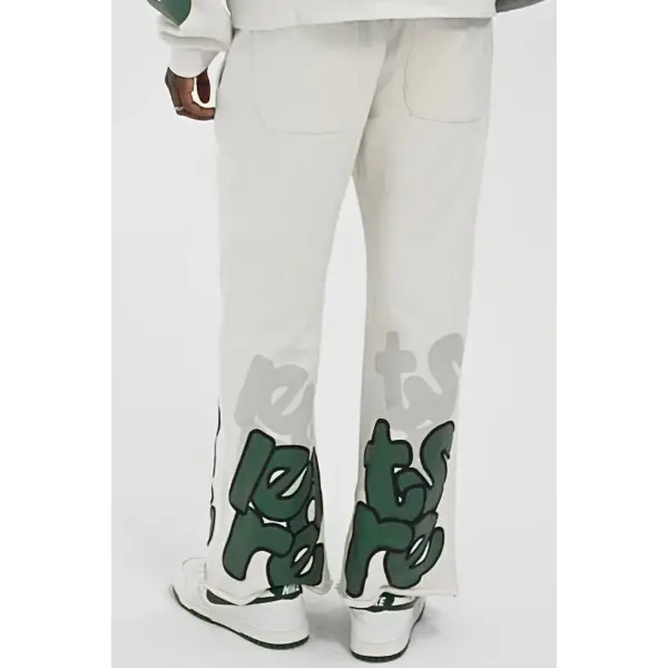 Red Letters scattered sweatpant - SWEAT PANT