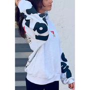 Red Letters therapy scattered hoodie - HOODIE