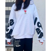 Red Letters therapy scattered hoodie - HOODIE