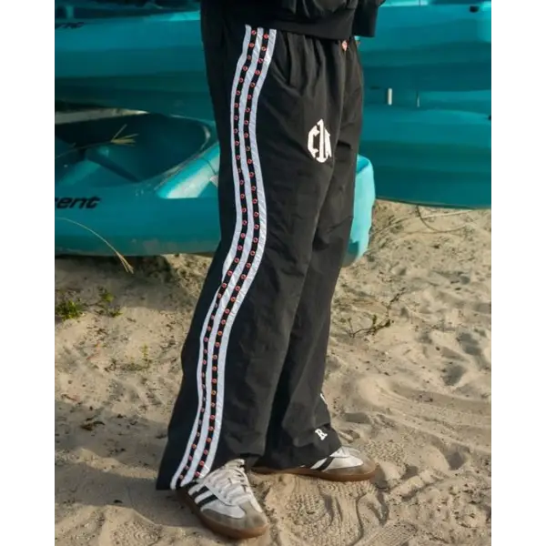Red letters track pants - TRACK PANT