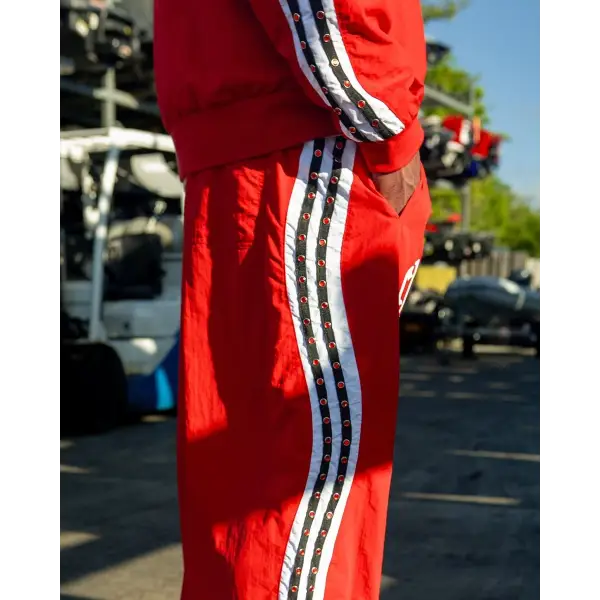 Red letters track pants - TRACK PANT