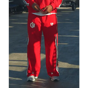 Red letters track pants - TRACK PANT
