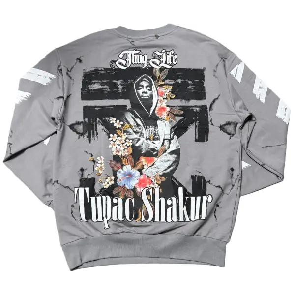 Rich gang tupac x sweatshirt - SWEATSHIRTS