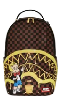 RICHIE RICH GOLD SHARKMOUTH DLXSV BACKPACK - BAGS