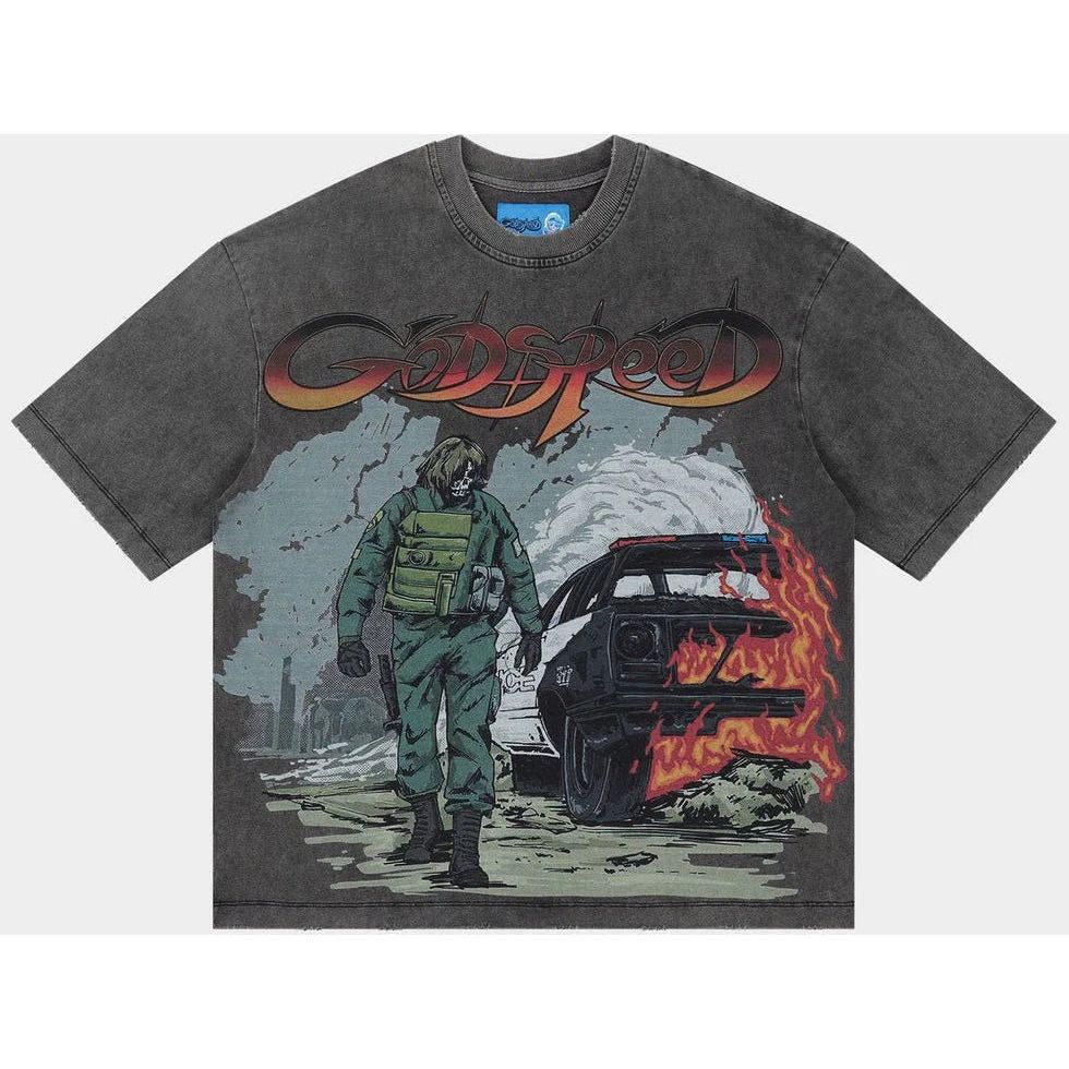 Godspeed khaos t-shirt - T - SHIRT - Cityswagusa.com