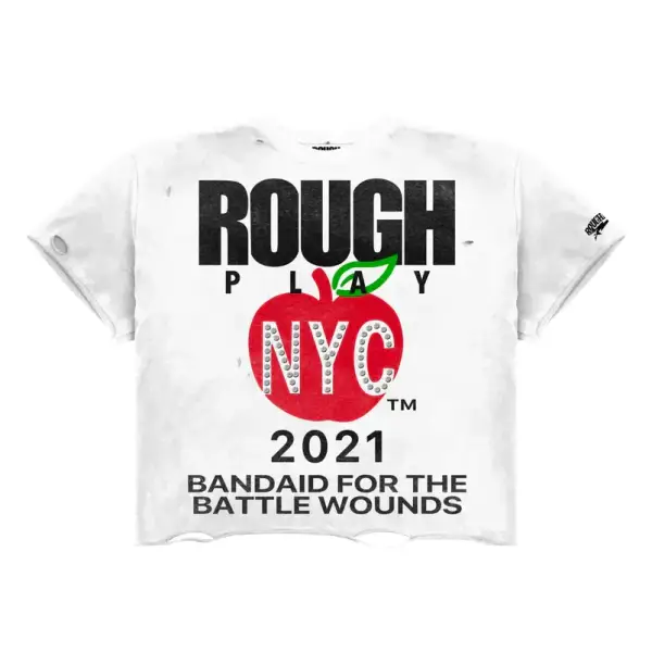 Rough play big apple t-shirt - T-SHIRT