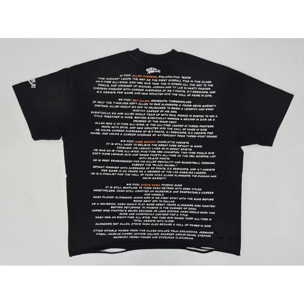 Rough play '96 draft t-shirt by ROUGH PLAY