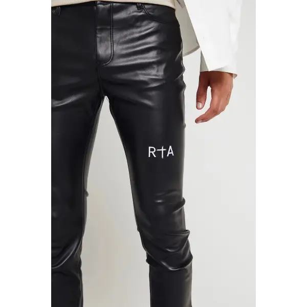 Rta bryant leather denim - DENIM