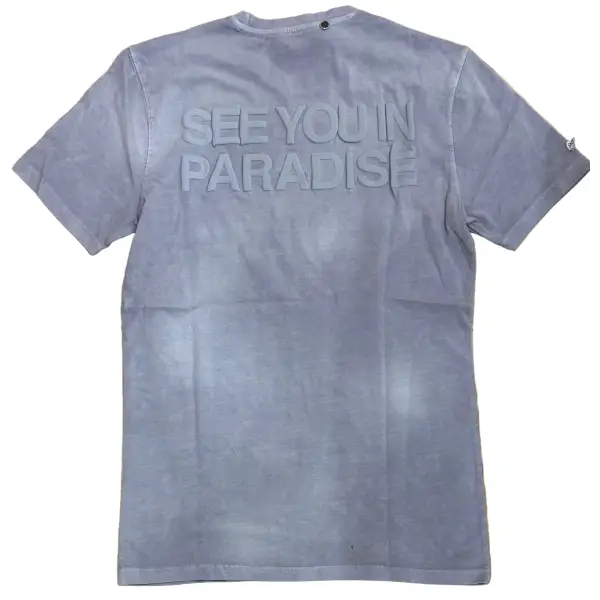 See you in paradise embosed t-shirt - T-SHIRT