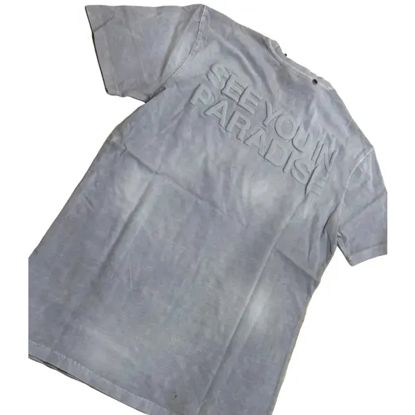 See you in paradise embosed t-shirt - T-SHIRT