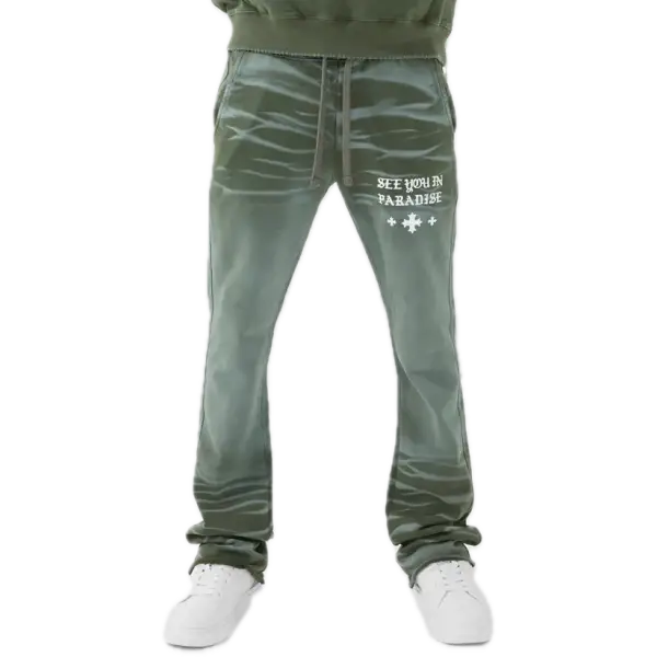 See you in paradise stacked jogger - JOGGERS