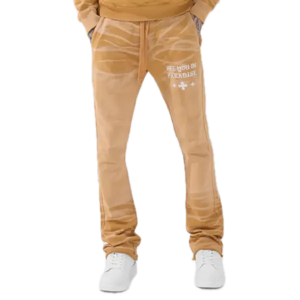 See you in paradise stacked jogger - JOGGERS