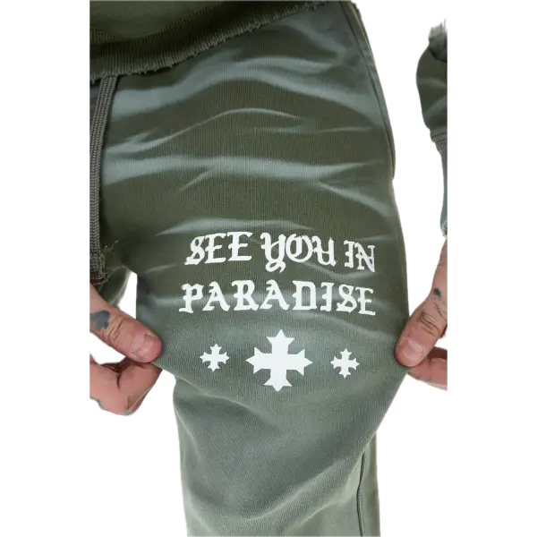 See you in paradise stacked jogger - JOGGERS