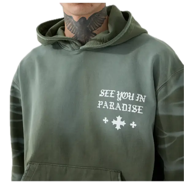 See you in paradise stellar cross logo hoodie - HOODIE