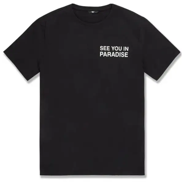 See you in paradise t-shirt - SMALL / BLACK - T-SHIRT