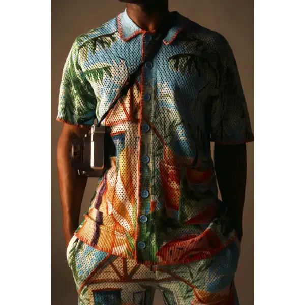 Si Tu Veux Tropical Life Shirt – Vibrant Summer Vibes in Every Stitch - T-SHIRT