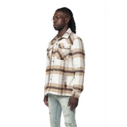 Smoke rise lined flannel shirt - JACKET