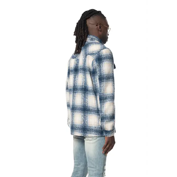 Smoke rise lined flannel shirt - JACKET