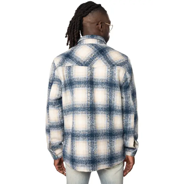 Smoke rise lined flannel shirt - JACKET