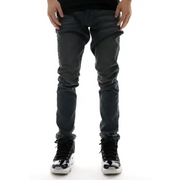 Smoke Rise Oversprayed Ripped Denim - ECtrendsetters