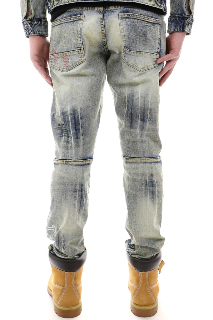 Smoke Rise Rip And Repair Denim - ECtrendsetters