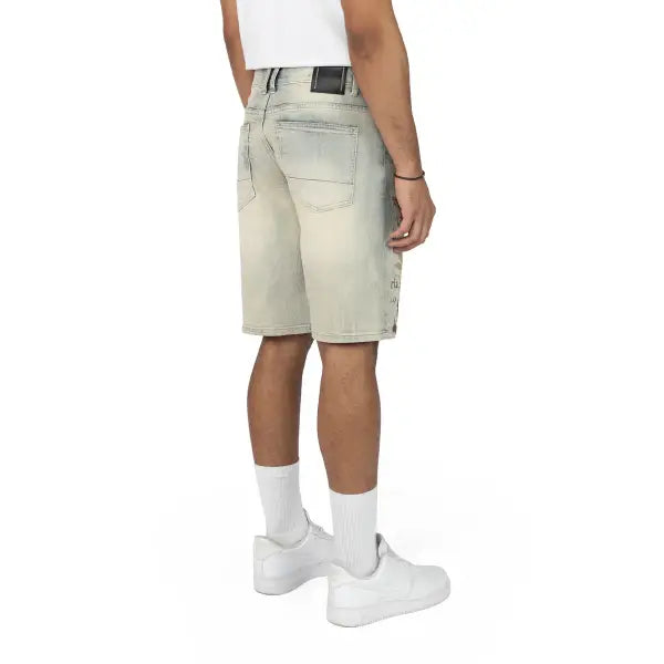 Smoke rise underside jean short - SHORTS