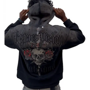 Smokerise legacy vision hoodie - SMALL / BLACK - HOODIE