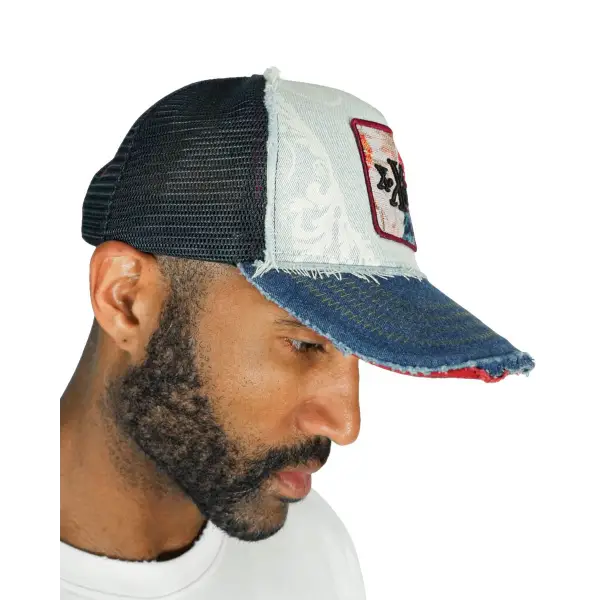 Smugglers moon cntrbnd trucker hat - OSFA / NAVY - HATS