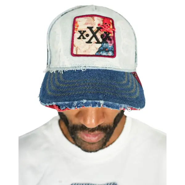 Smugglers moon cntrbnd trucker hat - OSFA / NAVY - HATS