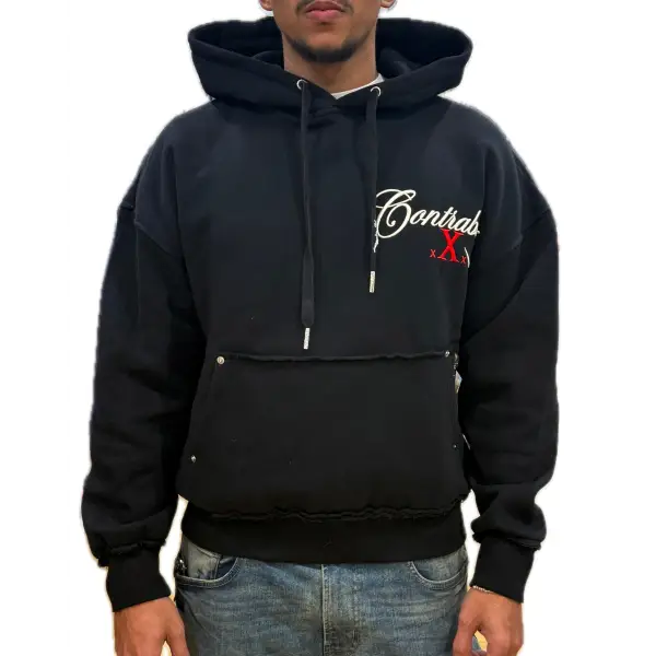 Smugglers moon contraband skeleton hoodie - HOODIE