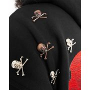 Smugglers moon contraband skeleton hoodie - HOODIE