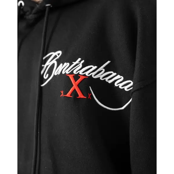 Smugglers moon contraband skeleton hoodie - HOODIE